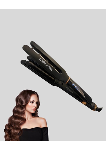 Saç Düzleştirici Seramik Plakalı 230C Hızlı Isınma 360° Kablo - I90H68N2-0A57VS fırsatları