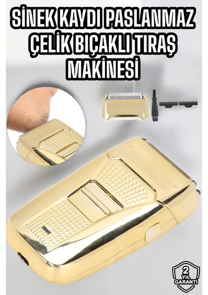 Tıraş Makinesi Sinek Kaydı Saç Sakal ve Vücut Tıraşına Uygun - I84H56N6-9A54VS
