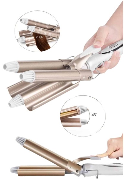 Wag Maşa Yeni Nesil Yüksek Isı Ayarlı Seramik Kaplama Saç Şekillendirici Doğa - I45H31N3-8A1 fiyatları