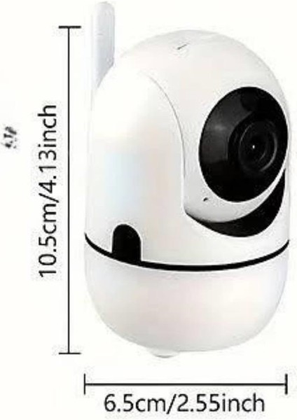 360° Full Hd Akıllı Kamera Hareket Sensörlü Wifi Kamera Çocuk Güvenlik Kamera - I27H85N8-8A6 indirimleri
