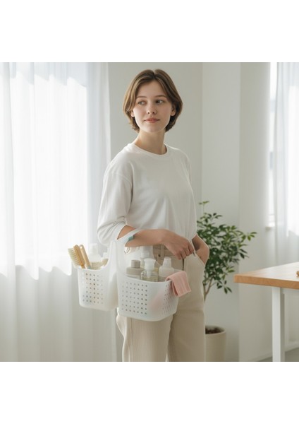 Temizlik Malzemesi Organizer Kutusu – Çok Amaçlı Düzenleyici Sepet 722348 fiyatları