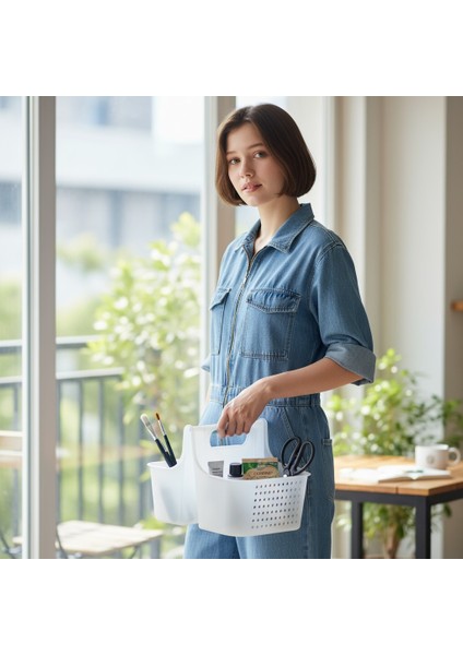 Temizlik Malzemesi Organizer Kutusu – Çok Amaçlı Düzenleyici Sepet 722348 fırsatları