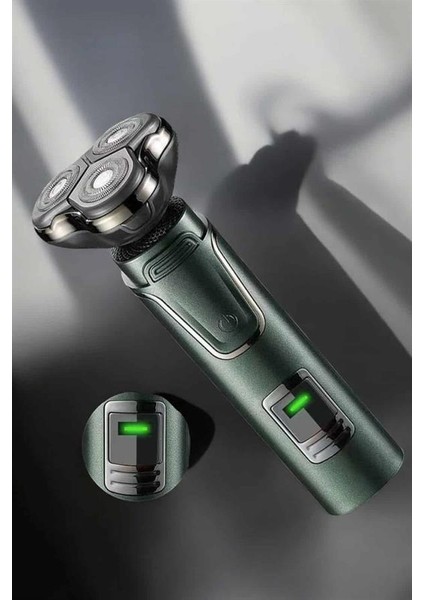 3 Başlıklı Profesyonel Saç ve Sakal Bakım Seti Vücut Burun ve Kulak Tüy Alma - I77H37N2-0A60 fırsatları