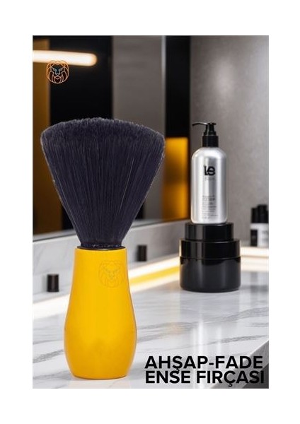 Hsnet Berber Ense Fırçası Saç Temizleme Fırçası - Berber Temizlik Fırçası - I20H22N3-4A6