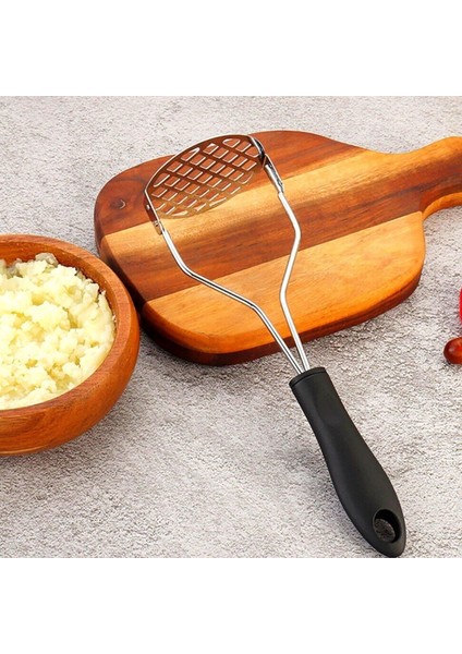 Un Eleği Pratik Paslanmaz - 250 gr + Renkli Plastik Saplı Patates Püre Yapıcı - 2li Set F0A9YJ fırsatları