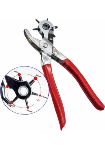 Kemer Delme Pensesi 6 Farklı Boyutta Kemer Delici Ev Deri Kemer - I00H06N3-6A55VS modelleri