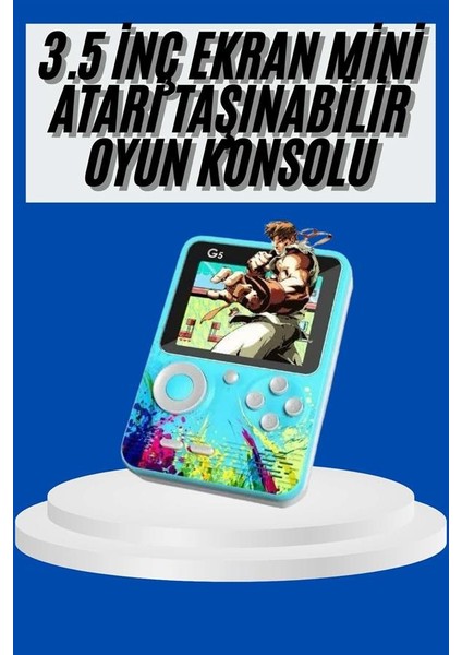 Çocuklara Özel 4K Hd Retro Oyun Konsol El Atari Taşınabilir 500 Oyunlu - I85H87N5-1A99VS fiyatları