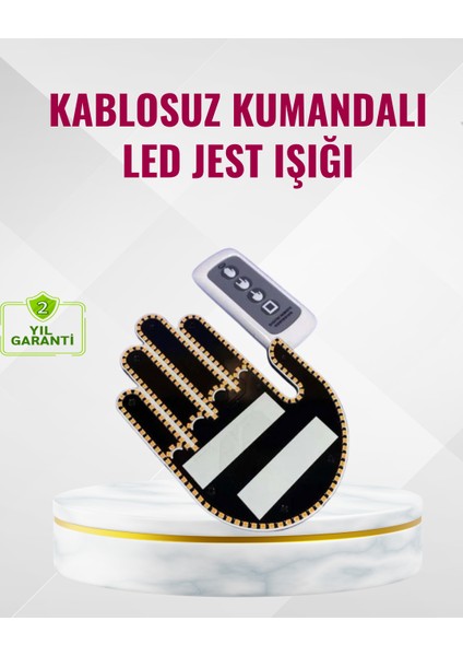 Naylon Bantlı Kolay Montajlı Araç Jest Işığı - I49H15N0-3A72VS