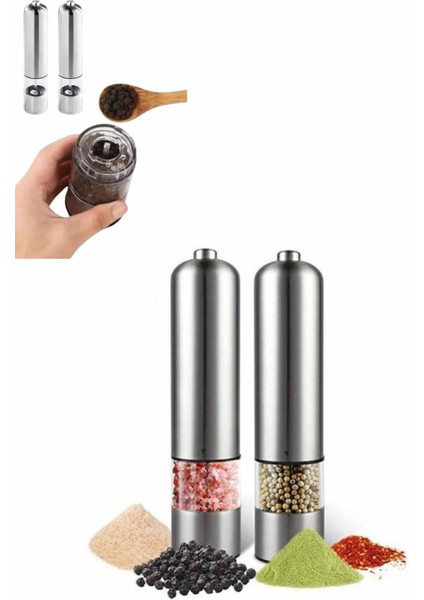 Tuz Baharat Öğütücü Otomatik Baharat Değirmeni Uzun Ömürlü Pratik - I89H55N4-1A16VS fiyatları