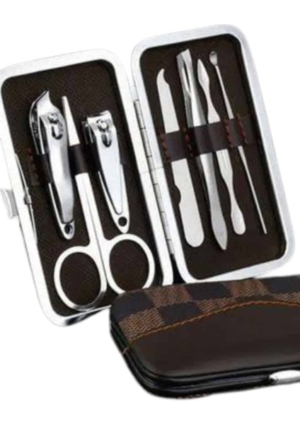 Deri Çanta Hediyeli 7 Parça Manikür-Pedikür Tırnak Bakım Seti - I09H13N4-9A15VS modelleri