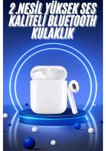 Yeni Nesil Dokunmatik Kontrol Çağrı Cevaplayabilen Kablosuz Bluetooth Kulaklık - I17H30N6-9A58V