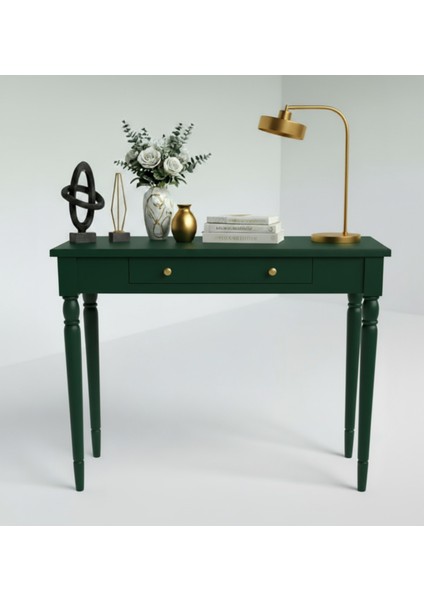 120 cm Masif Tornalı Yeşil Dresuar fiyatları