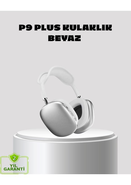 P9 Pro Plus Kablosuz Kulaklık – Üç Mikrofonlu Uzamsal Ses ve Hızlı Şarj Öze - I40H22N8-1A8