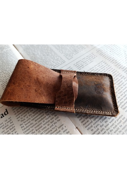 Crazy Gerçek Deri Özel Kalemleriniz Için Kalemlik ( 3*4 Kalem Için ) 28 cm \ 8 cm Büyük Boy NLU48