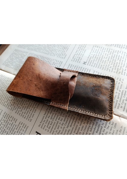 Crazy Gerçek Deri Özel Kalemleriniz Için Kalemlik ( 3*4 Kalem Için ) 28 cm \ 8 cm Büyük Boy NLU48 indirimleri