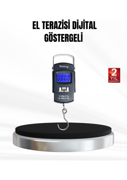 Dijital El Terazisi – Hassas Bavul Tartısı Gülen Yüz Tasarımlı - I60H73N7-9A77VS