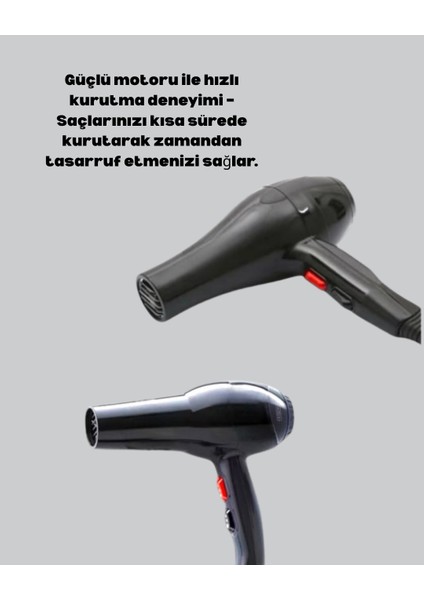 Tüm Saç Tipleri Için 2200W Güçlü Fön Makinesi - I36H16N6-8A21VS fırsatları