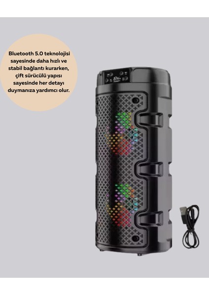 Uzun Pil Ömrü Sunan Kablosuz Bluetooth Hoparlör - I95H30N5-0A91VS indirimleri