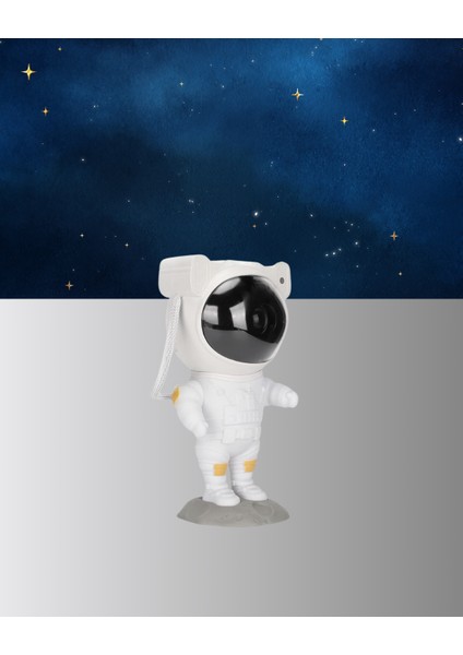 Astronot Şekilli Galaxy Projeksiyon Lambası Nebula Efektli Dekoratif Lamba - I52H57N6-5A00VS indirimleri