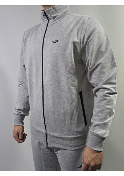 Erkek Rahat Kalıp Dik Yaka Pamuklu 2 Iplik Eşofman Takımı fiyatları