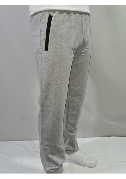 Erkek Rahat Kalıp Dik Yaka Pamuklu 2 Iplik Eşofman Takımı