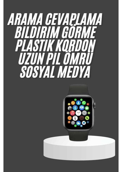 Akıllı Saat Çok Fonksiyonlu Uyku Takibi Adımsayar Nabız Ölçer Arama Cevaplaya - I76H93N3-1A5 fiyatları