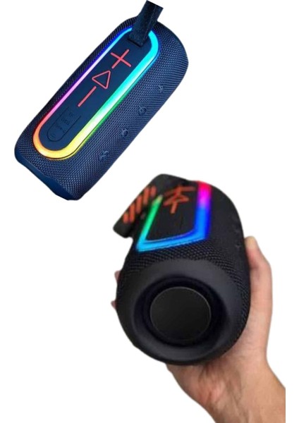 Bluetooth Hoparlör USB Şarjlı Uzun Pil Ömrü Android ve Ios Uyumlu Renkli - I76H77N8-7A18VS fırsatları