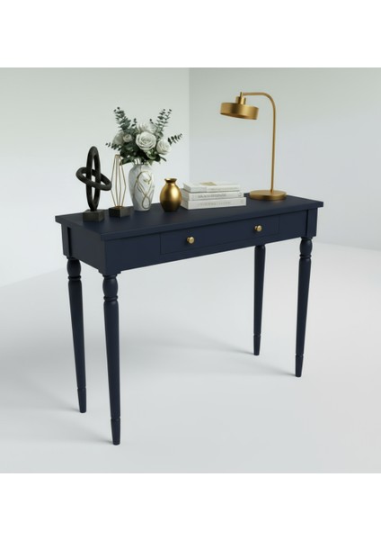 120 cm Masif Tornalı Lacivert Dresuar modelleri