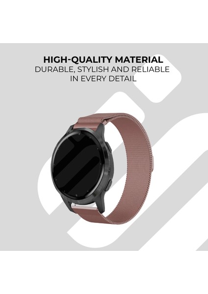 Huawei Watch Gt 6/gt 6 Pro 46MM Uyumlu Metal Hasır Mıknatıslı Kordon A+Kalite Milano 22MM Android Kayış indirimleri