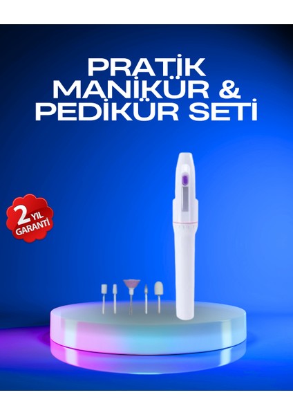 Taşınabilir Profesyonel Elektrikli Tırnak Matkap Seti – Sessiz Güçlü ve Daya - I99H78N6-7A5