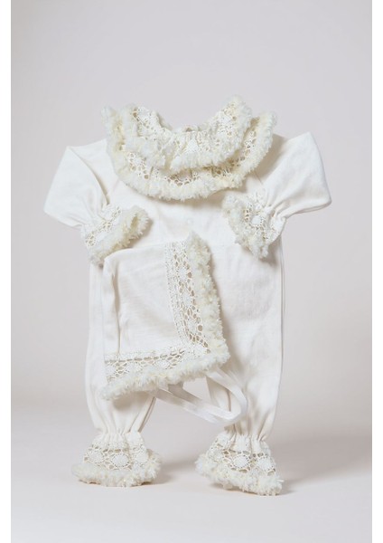 Prenses Koleksiyonu-El Işlemeli Dantel Tulum