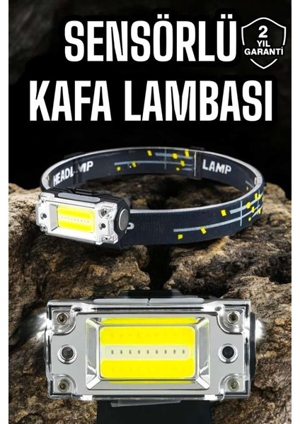 Kafa Lambası LED Fener Pratik Taşınabilir Ayarlanabilir USB Şarjlı - I57H56N4-7A60VS fiyatları