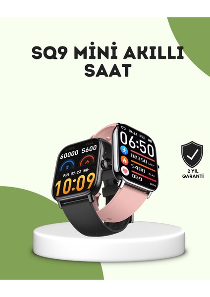 Amoled Titreşimli Bildirimli Akıllı Saat - I44H66N9-7A39VS