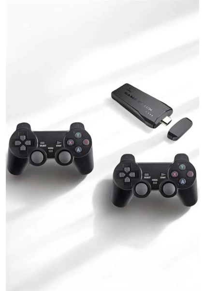 Gaming Atari 2.4g Uyumlu Kablosuz Çift Kol Game Stick modelleri
