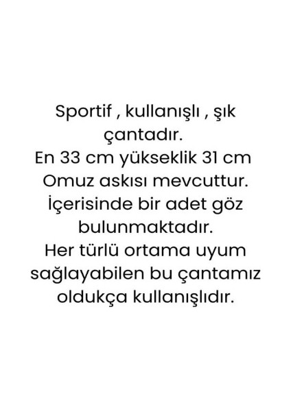 Günlük Kullanıma Uygun Kullanışlı Spor El Kol Omuz Kadın Çantası fiyatları