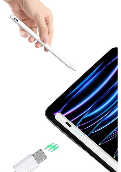 Dokunmatik Kalem Tablet Kalemi Çizim Stylus Kalem Yedek Uçlu fırsatları