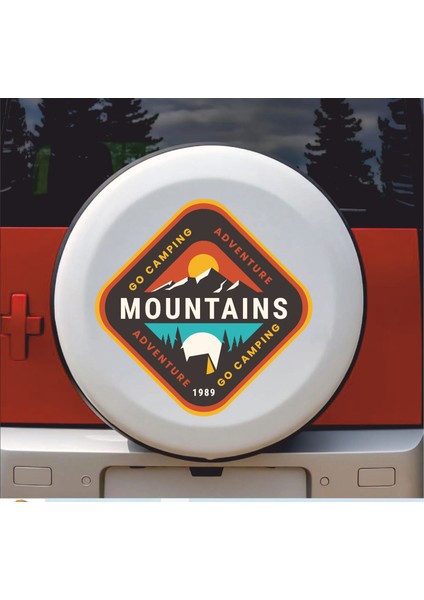 Kamp Macera Sticker - 4x4 Off Road Pickup Adventure Sticker - Araba Oto Motosiklet Karavan Sticker 03003