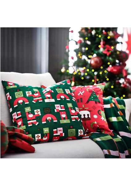 Vınterfınt Yılbaşı Temalı Kırlent Kılıfı 50X50 cm fiyatları
