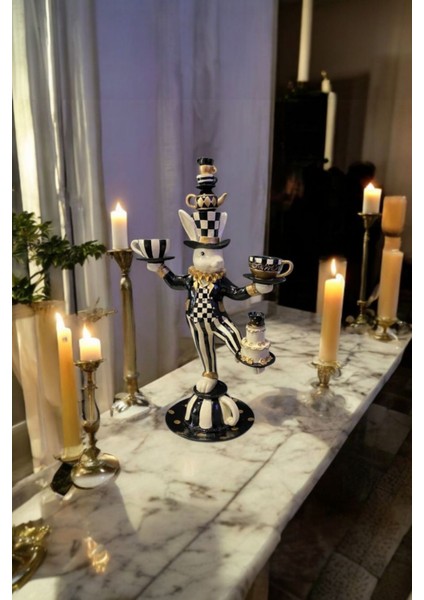 Dekoratif Büyük Tavşan Biblo