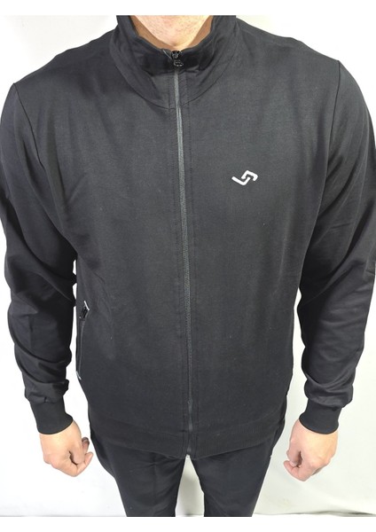 Erkek Rahat Kalıp Dik Yaka Pamuklu 2 Iplik Eşofman Takımı fiyatları