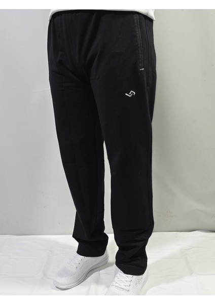 Erkek Rahat Kalıp Dik Yaka Pamuklu 2 Iplik Eşofman Takımı