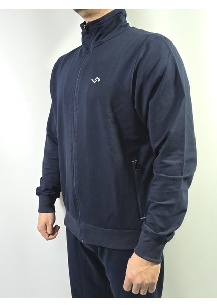 Erkek Rahat Kalıp Dik Yaka Pamuklu 2 Iplik Eşofman Takımı fiyatları