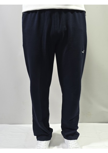 Erkek Rahat Kalıp Dik Yaka Pamuklu 2 Iplik Eşofman Takımı