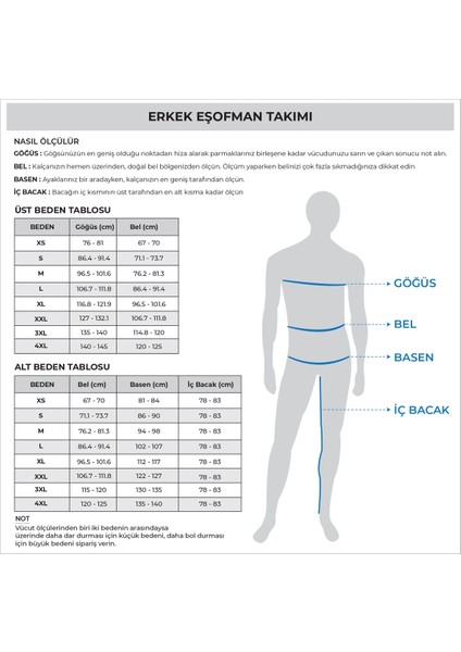 Erkek Rahat Kalıp Dik Yaka Pamuklu 2 Iplik Eşofman Takımı