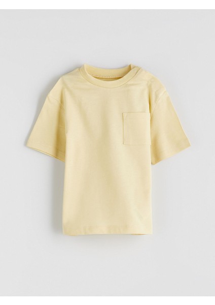Yeni Sezon Bisiklet Yaka Pamuklu Erkek Bebek Tişört 3'lü indirimleri