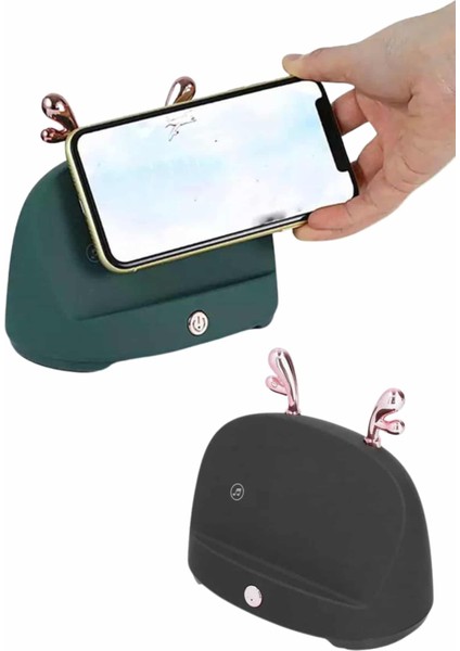 Bluetooth Hoparlör Uzun Pil Ömrü Yüksek Ses Kaliteli Kablosuz Telefon Tutma - M448B697-N54448 modelleri