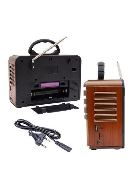 RT-812 Nostaljik Radyo Bluetooth USB Tf Kart Destekli Şarjlı Hoparlör fiyatları