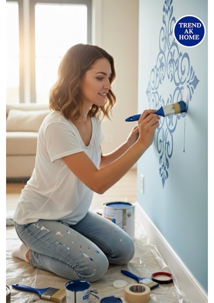 3’lü Set Lüx Kestirme Boya Fırçası ( 3 Adet )