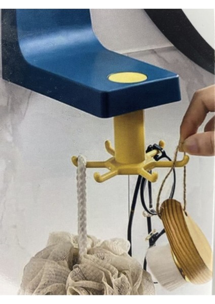 3 Adet Akrilik Saklama Kabı Vakumlu + Çok Amaçlı Askı Kepçelik Anahtarlık Havluluk - 2li Set AEG0C4 indirimleri