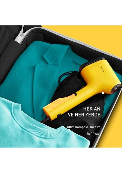 DT2026 Pure Pop Sarı Buharlı Düzleştirici Ütü